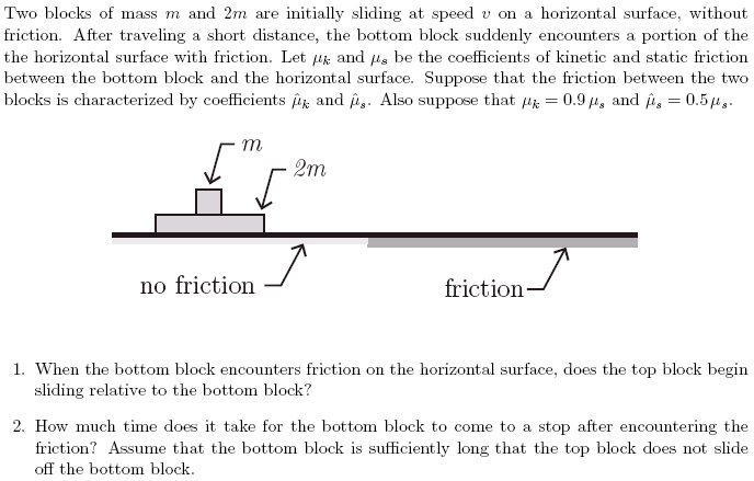 Link to a second stack of blocks problem